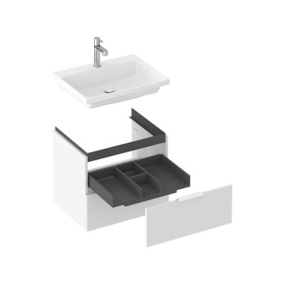 Ravak Comfort szafka 60x46x50 cm podumywalkowa wisząca biała X000001818