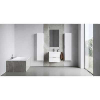 Ravak Comfort szafka 40x16,5x160 cm wisząca słupek boczny biała X000001820