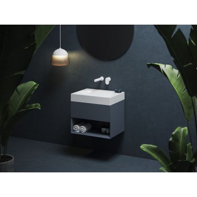 Ravak Lite szafka 60x45x43 cm podumywalkowa wisząca deepsea blue X000001857