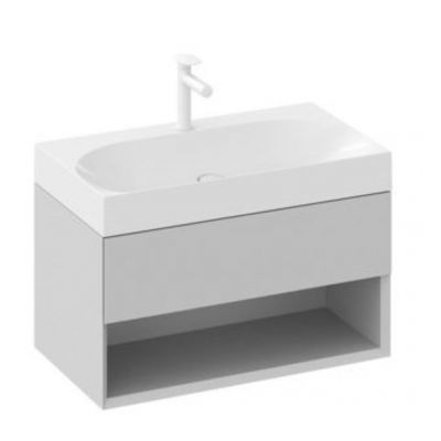 Ravak Lite szafka 80x45x43 cm podumywalkowa wisząca smoke grey X000001865