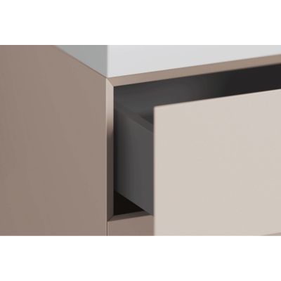 Ravak Lite szafka 80x45x43 cm podumywalkowa wisząca alabaster pink X000001866