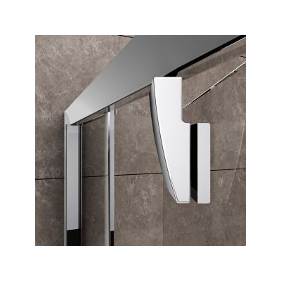 Ravak Pivot PDOP1-90 drzwi prysznicowe 90 cm polerowane aluminium/szkło przezroczyste 03G70C00Z1