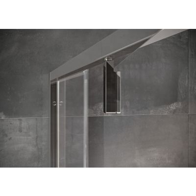 Ravak Nexty drzwi prysznicowe 100 cm białe/chrom/szkło przezroczyste 03OA0100Z1