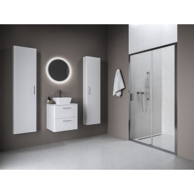 Ravak Blix II drzwi prysznicowe NBLDP2 120 cm rozsuwane bright alu/szkło przezroczyste 0PMG0C00Z1