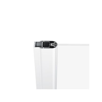 Ravak Chrome CSD1-80 drzwi prysznicowe 80 cm wnękowe biały/szkło przezroczyste 0QV40100Z1