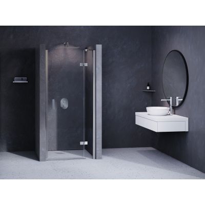 Ravak SmartLine SMSD2-90 A-P drzwi prysznicowe 90 cm uchylne prawe chrom/szkło przezroczyste 0SP7AA00Z1