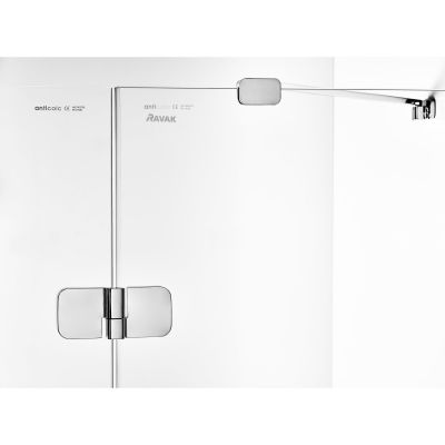 Ravak Brillant BSDPS-80/80 P kabina prysznicowa 80x80 cm kwadratowa prawa chrom/szkło przezroczyste 0UP44A00Z1