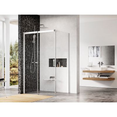 Ravak Matrix MSDPS-100/80 L kabina prysznicowa 100x80 cm lewa polerowane aluminium/szkło przezroczyste 0WLA4C00Z1