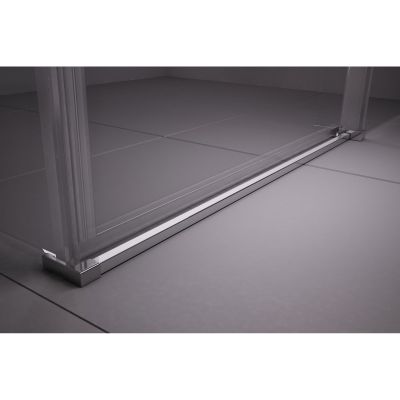 Ravak Matrix MSDPS-100/80 R kabina prysznicowa 100x80 cm prostokątna prawa polerowane aluminium/szkło przezroczyste 0WPA4C00Z1