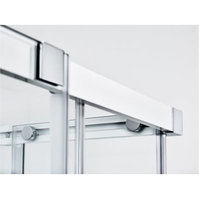 Ravak Matrix MSDPS-100/100 R kabina prysznicowa 100x100 cm kwadratowa prawa biały/szkło przezroczyste 0WPAA100Z1