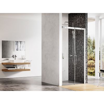 Ravak Matrix MSD2-120 R drzwi prysznicowe 120 cm przesuwne prawe polerowane aluminium/szkło przezroczyste 0WPG0C00Z1