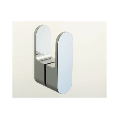 Ravak Chrome CRV1-90 drzwi prysznicowe 90 cm częściowe 1/2 polerowane aluminium/szkło przezroczyste 1QV70C01Z1