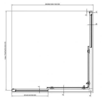 Ravak Blix II kabina prysznicowa NBLRV2K 80 cm biały mat/szkło przezroczyste 1XM40E00Z1