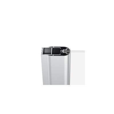 Ravak Chrome CSKK4-80 kabina prysznicowa 80x80 cm półokrągła satyna/szkło przezroczyste 3Q140U00Z1