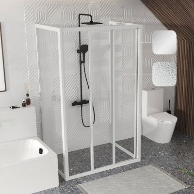 Ravak Supernova ścianka prysznicowa 75 cm satyna mat/ 94030UR2ZG