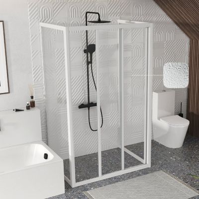 Ravak Supernova ścianka prysznicowa 80 cm biały połysk/ 940401R2ZG