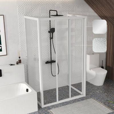 Ravak Supernova ścianka prysznicowa 90 cm satyna mat/ 94070UR2ZG