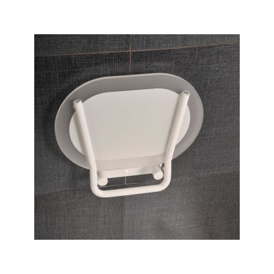 Ravak Chrome siedzisko prysznicowe białe clear B8F0000028