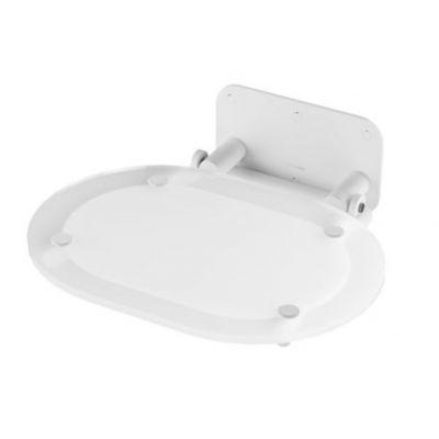 Ravak Chrome siedzisko prysznicowe białe clear B8F0000028