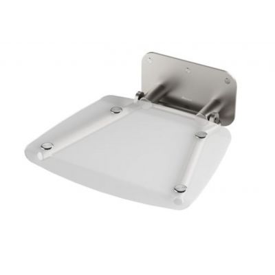 Ravak Ovo B II siedzisko prysznicowe nierdzewne clear B8F0000051