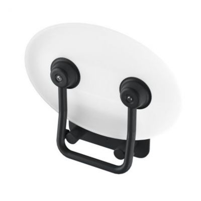 Ravak Ovo P siedzisko prysznicowe czarny opal B8F0000057