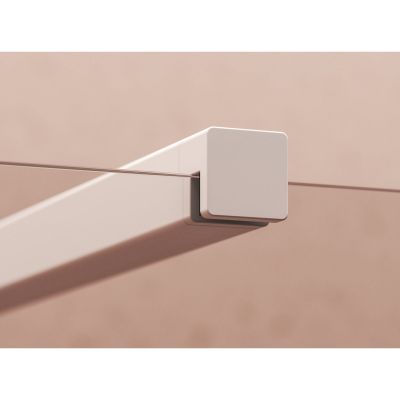 Ravak Walk in Free ścianka prysznicowa 150 cm biały mat/szkło przezroczyste GW9FP0E0SZ1