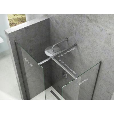 Ravak Walk-In ścianka prysznicowa 70 cm srebrny połysk/przezroczyste GW9W10C00Z1