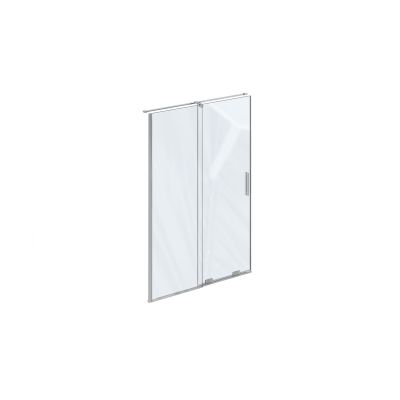 Ravak Roll RODP2 drzwi prysznicowe 100 cm rozsuwane chrom połysk/szkło przezroczyste X08VA0C00Z1