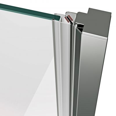 Ravak Cool! COSD2-110 drzwi prysznicowe 110 cm wnękowe chrom/szkło przezroczyste X0VVDCA00Z1
