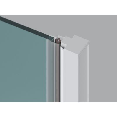 Ravak Cool! drzwi prysznicowe 110 cm uchylne biały mat/szkło przezroczyste X0VVDCE00Z1