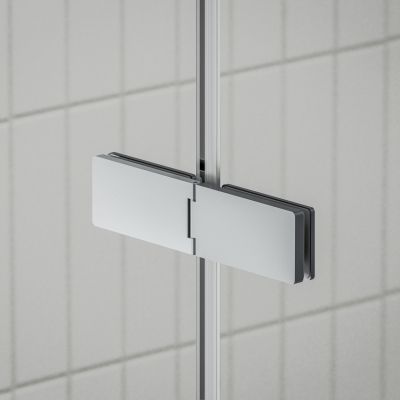 Ravak Cool! COSD2-120 drzwi prysznicowe 120 cm wnękowe chrom/szkło przezroczyste X0VVGCA00Z1