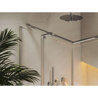 Ravak Roll RORV2 kabina prysznicowa 90x90 cm kwadratowa chrom połysk/szkło przezroczyste X14V70C00Z1