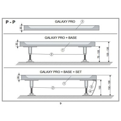 Ravak Gigant Pro Chrome brodzik 120x90 cm prostokątny biały XA04G701010