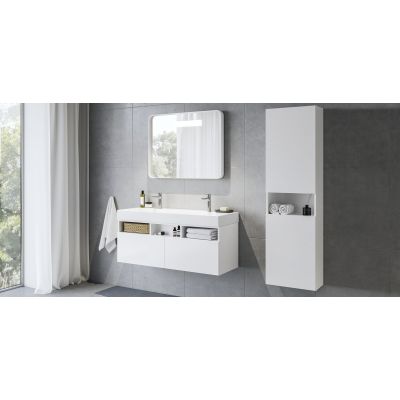 Ravak Natural miska WC z deską wolnoopadającą wisząca bez kołnierza biały połysk X01984