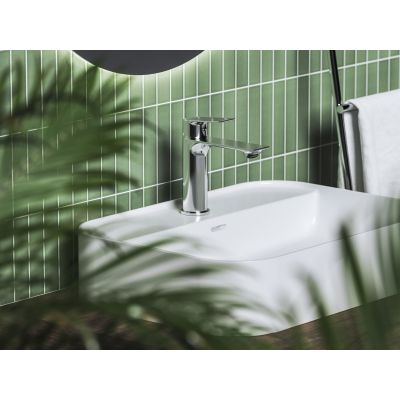 Ravak Plan bateria umywalkowa stojąca grafit szczotkowany X070652