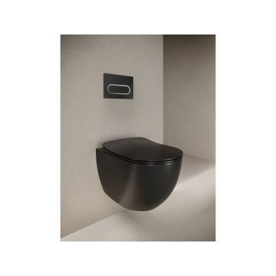 Ravak Chrome przycisk spłukujący do WC czarny X01797