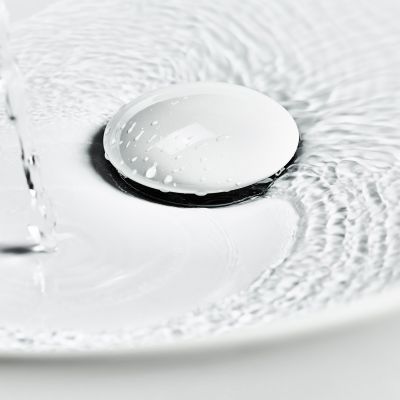 Ravak korek do umywalki biały X01695