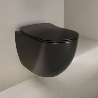 Ravak Chrome deska sedesowa wolnoopadająca czarna X01795