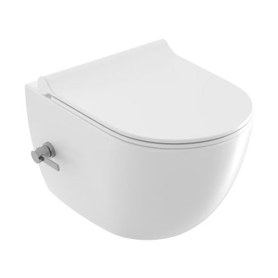 Ravak Miska Uni Chrome RimOff z funkcją bidetu podwieszany biały X01912