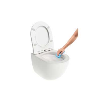 Ravak Chrome miska WC z deską wolnoopadającą wisząca bez kołnierza ze spłukiwaniem wirowym biały połysk X03121