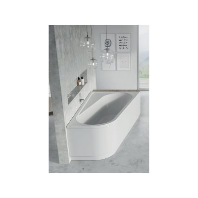 Ravak Chrome wanna narożna 160x105 cm prawa biała CA61000000