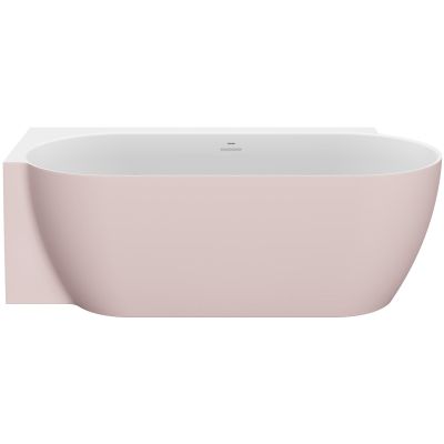Ravak Freedom Corner II Tec Lewa wanna narożna 175x86 cm owalna biały/alabaster pink CC91600000