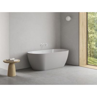 Ravak Freedom O Tec wanna wolnostojąca 170x77 cm owalna biały/Smoke Grey CD31500000