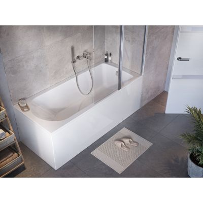 Ravak Flow wanna prostokątna 160x75 cm biała XC00100114