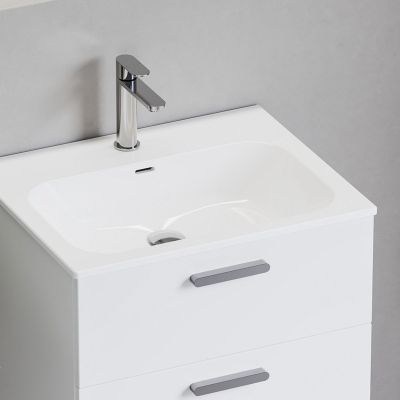 Ravak Chrome umywalka 70,5x49 cm prostokątna meblowa biała XJX01170002