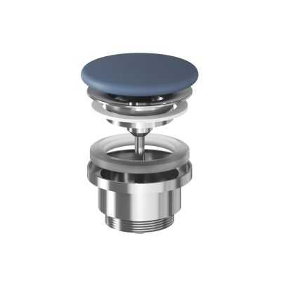 Ravak Flat korek umywalkowy ceramiczny stały deepsea blue X03069