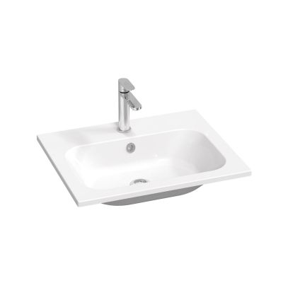 Ravak Chrome umywalka 60x49 cm prostokątna meblowa biała XJG01160001