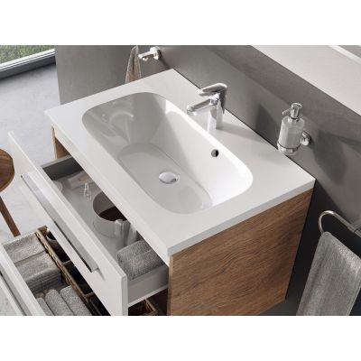 Ravak Chrome umywalka 70x49 cm prostokątna biała XJG01170000