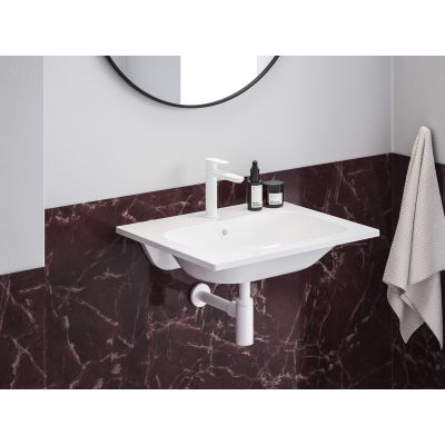 Ravak Chrome umywalka 70x49 cm prostokątna meblowa biała XJG01170001