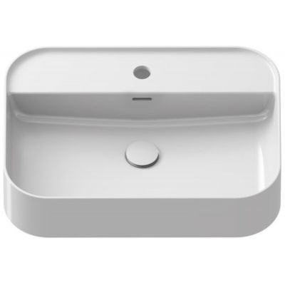 Ravak Ceramic R umywalka 55x40 cm prostokątna nablatowa biała XJX01155005